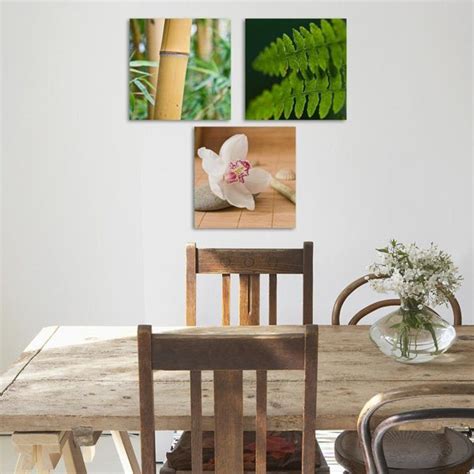 Sansibar Home 3 Tlg Leinwandbilder Set Soothing Nature Wayfair De