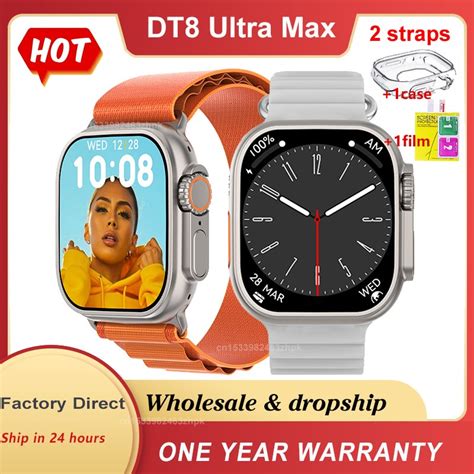 Original Dt Ultra Max Smart Watch Compass Mm Series Nfc Gps