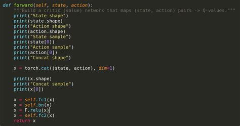 Dense layer tensor shape question - reinforcement-learning - PyTorch Forums