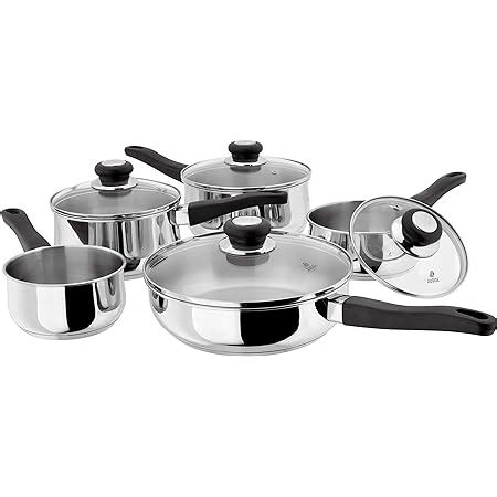 Judge Vista Jjc A Stainless Steel Set Of Pans Piece Set Cm Saute