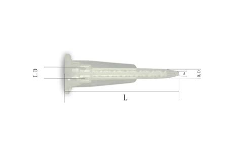 A10 Bayonet Static Epoxy Mixing Nozzle 506mm Length