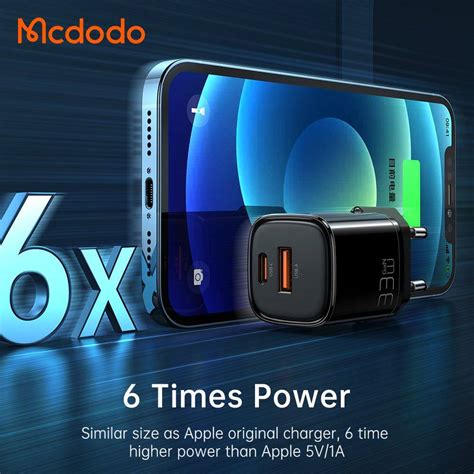 Mcdodo W Gan Dual Ports Usb A And Usb C Pd Qc Fast Charger Gadget Me