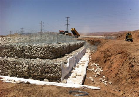 Riverbanks And Canals Protection Gabions Admir Africa Geotechnical Solutions In Civil