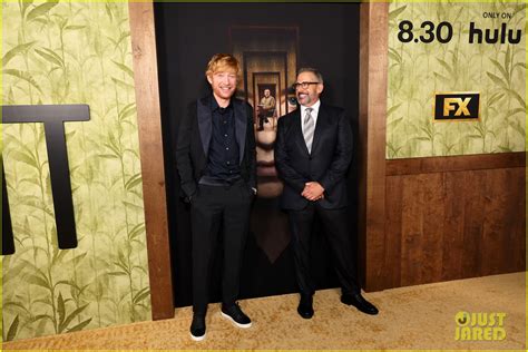 Steve Carell And Domnhall Gleeson Promote Their New Series The Patient