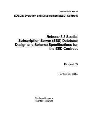 Fillable Online Edhs1 Gsfc Nasa SDS Outline Edhs1 Gsfc Nasa Fax Email