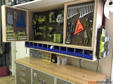 Tool Storage Wall Cabinet » Rogue Engineer