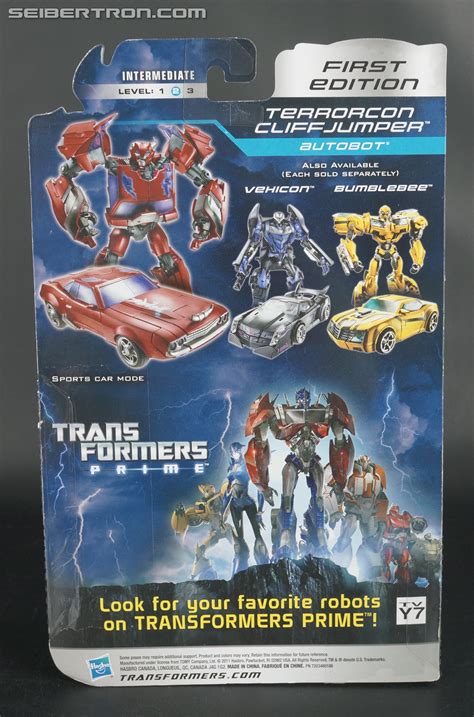 Transformers Prime First Edition Terrorcon Cliffjumper Toy Gallery