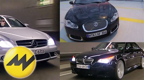 BMW M5 Vs Mercedes CLS 63 AMG Vs Jaguar XFR YouTube