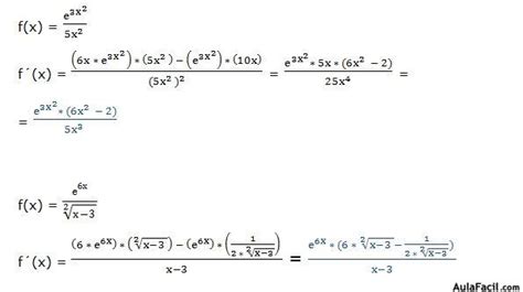 🥇 【 Derivada De La Función Exponencial De Base E Derivadas