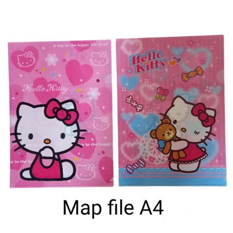 A4 Hello Kitty Maphello Kitty A4 Plastic Mapfancy Hello Kitty