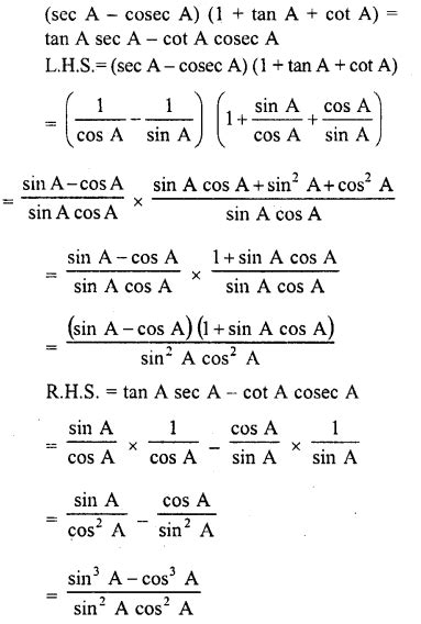 Rd Sharma Class 10 Solutions Chapter 6 Trigonometric Identities Artofit