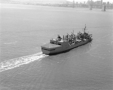 Aerial Starboard Quarter View Of The Wichita Class Replenishment Oiler