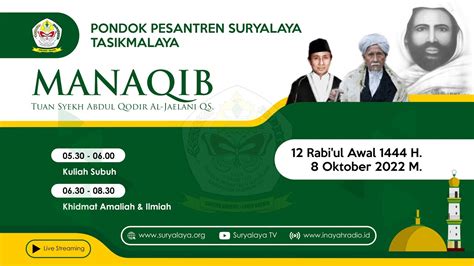 Kuliah Subuh Manaqib Bulan Rabi Ul Awal 1444 H YouTube