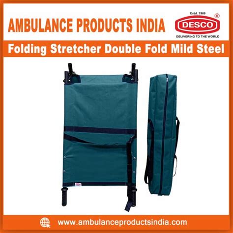 Folding Stretcher Double Fold Ambulance Products India