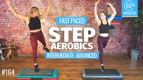 INTERMEDIATE To ADVANCED STEP AEROBICS WORKOUT CDornerFitness 164