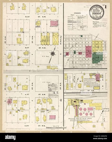 Map of vandalia missouri hi-res stock photography and images - Alamy