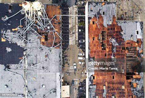 Tornado Aerial View Photos And Premium High Res Pictures Getty Images