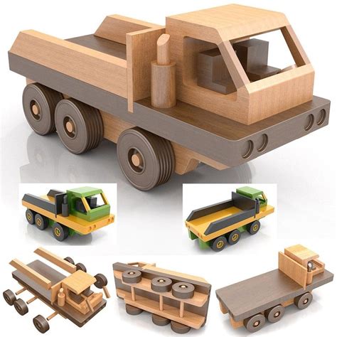 Quick N Easy Work Crane And Truck Wood Toy Plans Patterns 3 PDF