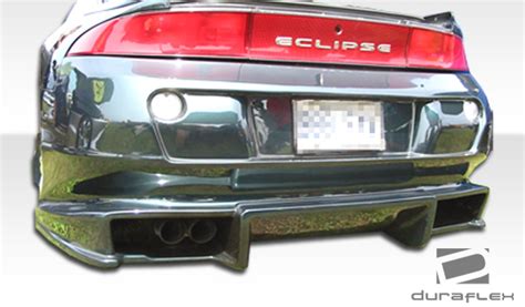 Polyurethane Rear Bumper Body Kit For 1997 Mitsubishi Eclipse 1995