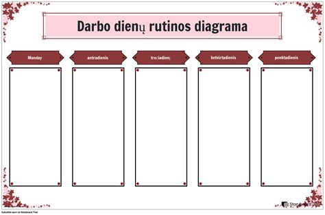 Savait S Rutinos Diagrama Storyboard Par Lt Examples