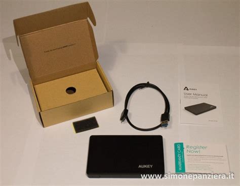 Recensione Aukey DS B4 Case HDD USB 3 0 Simone Panziera