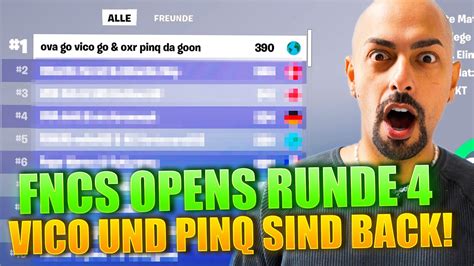 VICO PINQ ENDLICH EINGESPIELT BIG COMEBACK FNCS QUALIFIER 1