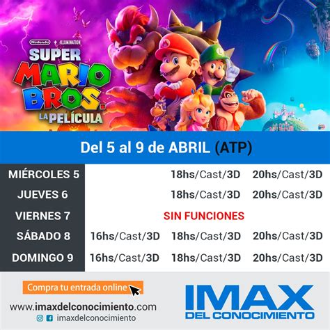 PARQUE DEL CONOCIMIENTO EL SUPER MARIO FEST LLEGA AL IMAX