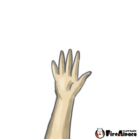 Waving Hand [GIF] by WhiteCrystal1st on DeviantArt