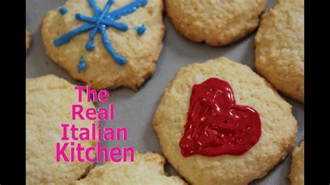 Healthy Low Cholesterol Cookies Real Italian Kitchen Youtube