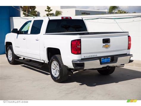 2017 Summit White Chevrolet Silverado 1500 Lt Crew Cab 141319139 Photo