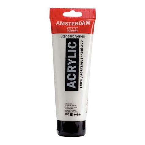 Rayart Amsterdam Standard Series Acrylique Tube Ml Blanc De T