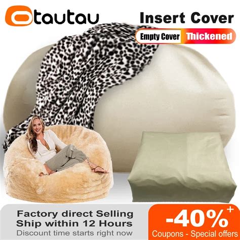 Otautau Ft Giant Inner Linner Pouf Cover For Bean Bag Puff