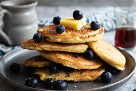 Fluffy Blueberry Protein Pancakes Perfect Keto