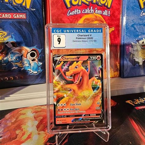 Pokemon Charizard V CGC 9 Wie PSA 019 189 Glurak Kaufen Auf Ricardo