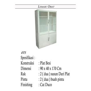 Jual Lemari Instrumen Instrument Cabinet Besi Pintu Rak Shopee