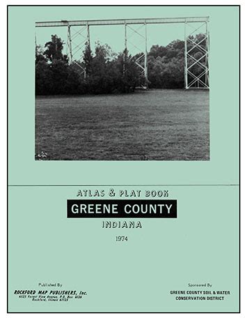 Indiana - Greene County Plat Map & GIS - Rockford Map Publishers