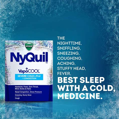 Vicks Dayquil Nyquil Vapocool Severe Cold And Flu Congestion Combo Pack Shop Cough Cold