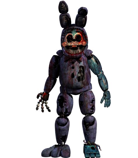 Fnaf Speed Edit Monster Withered Bonnie By Redbon09 On Deviantart