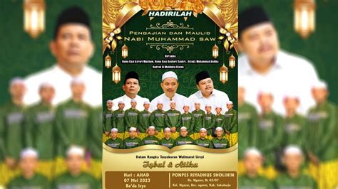 Live Nguter Bersholawat Dalam Rangka Tasyakuran Walimatul Ursy Youtube