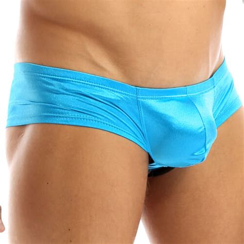 Herren Sexy Boxershort Ausbuchtung Pouch Niedrig Taille Bikini Tanga