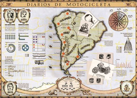 diarios de motocicleta infografía cecilia montaño Flickr