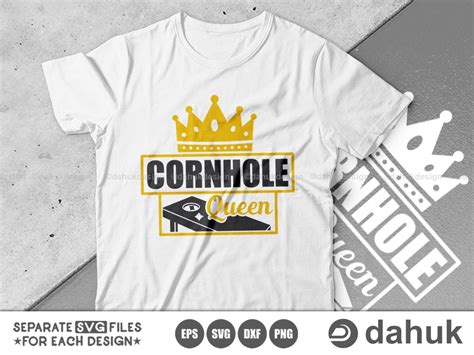 Cornhole Queen, Cornhole Quotes SVG, Cornhole Player Svg, Cornhole Game ...