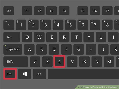 How To Paste With The Keyboard Steps With Pictures Wikihow