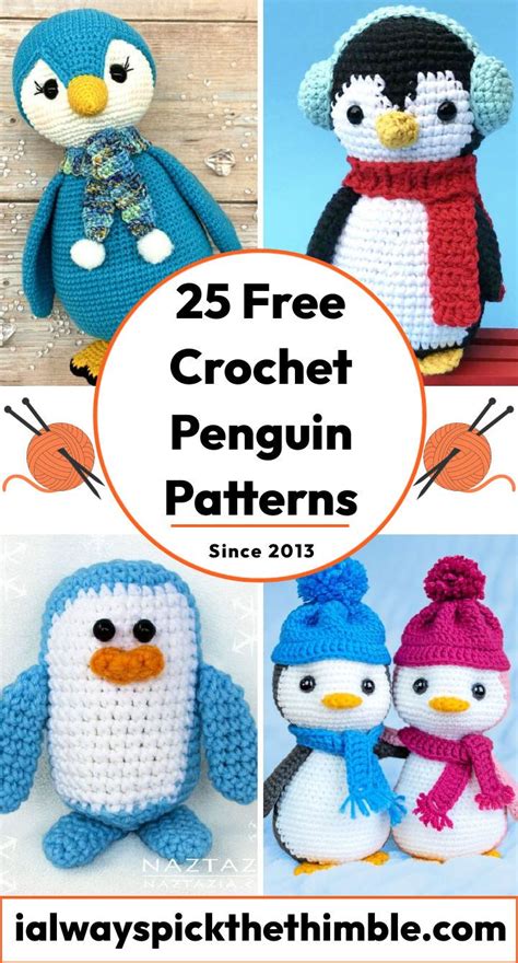 Large Penguin Crochet Pattern Free Patterns Amigurumi Pattern