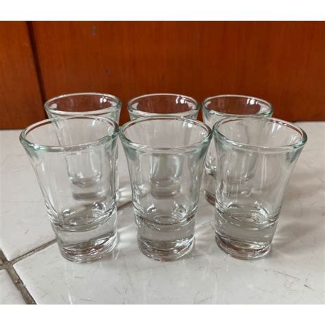 Jual Shot Glass 30 Ml Gelas Sloki Kaca Shooter Liquor Tequila Cocktail