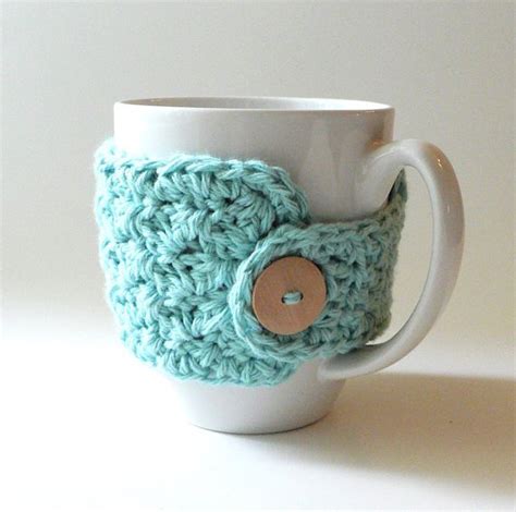 Free Crochet Coffee Cozy Patterns Page Of The Cottage Market