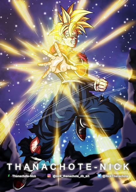 OC Kuraido SSJ FX And BG By Thanachote Nick On DeviantArt Dragon