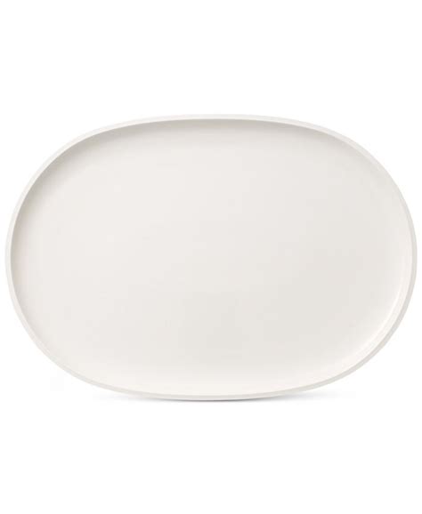 Villeroy And Boch Bone Porcelain Artesano Large Oval Platter Macys