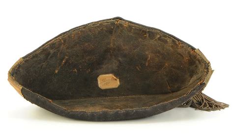 BONNET DE POLICE D OFFICIER DE LA GARDE NATIONALE MODÈLE 1860 SECOND