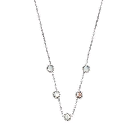 Emporio Armani Stainless Steel Necklace Silver Short Necklace